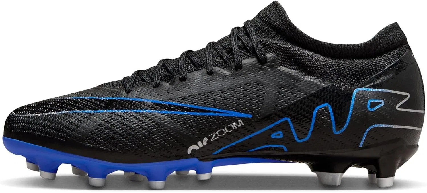 Мужские кроссовки Nike Zoom Vapor 15 Ag-pro Low, Black Chrome Hyper Royal