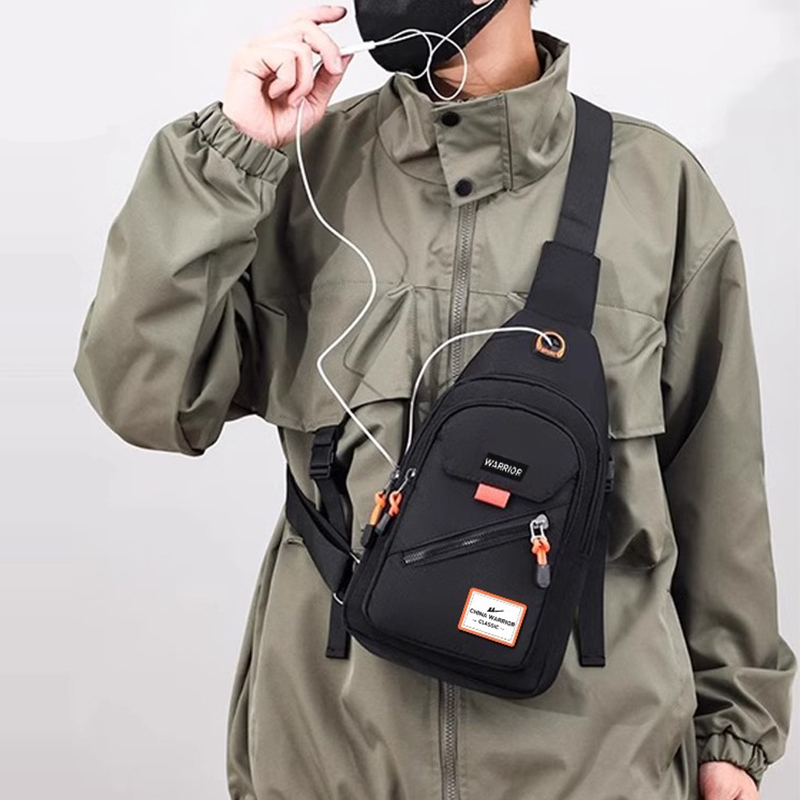 

WARRIOR Нейлоновая сумка-слинг Men's Black