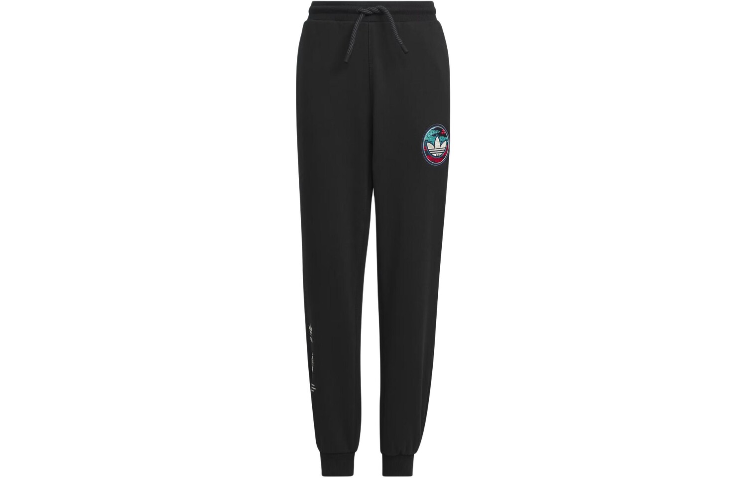 

Детские трикотажные спортивные штаны Adidas Originals, цвет Black