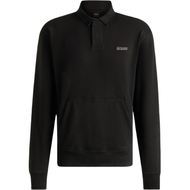 

HUGO BOSS Футболка-поло SS25 мужская black, Черный, HUGO BOSS Футболка-поло SS25 мужская black