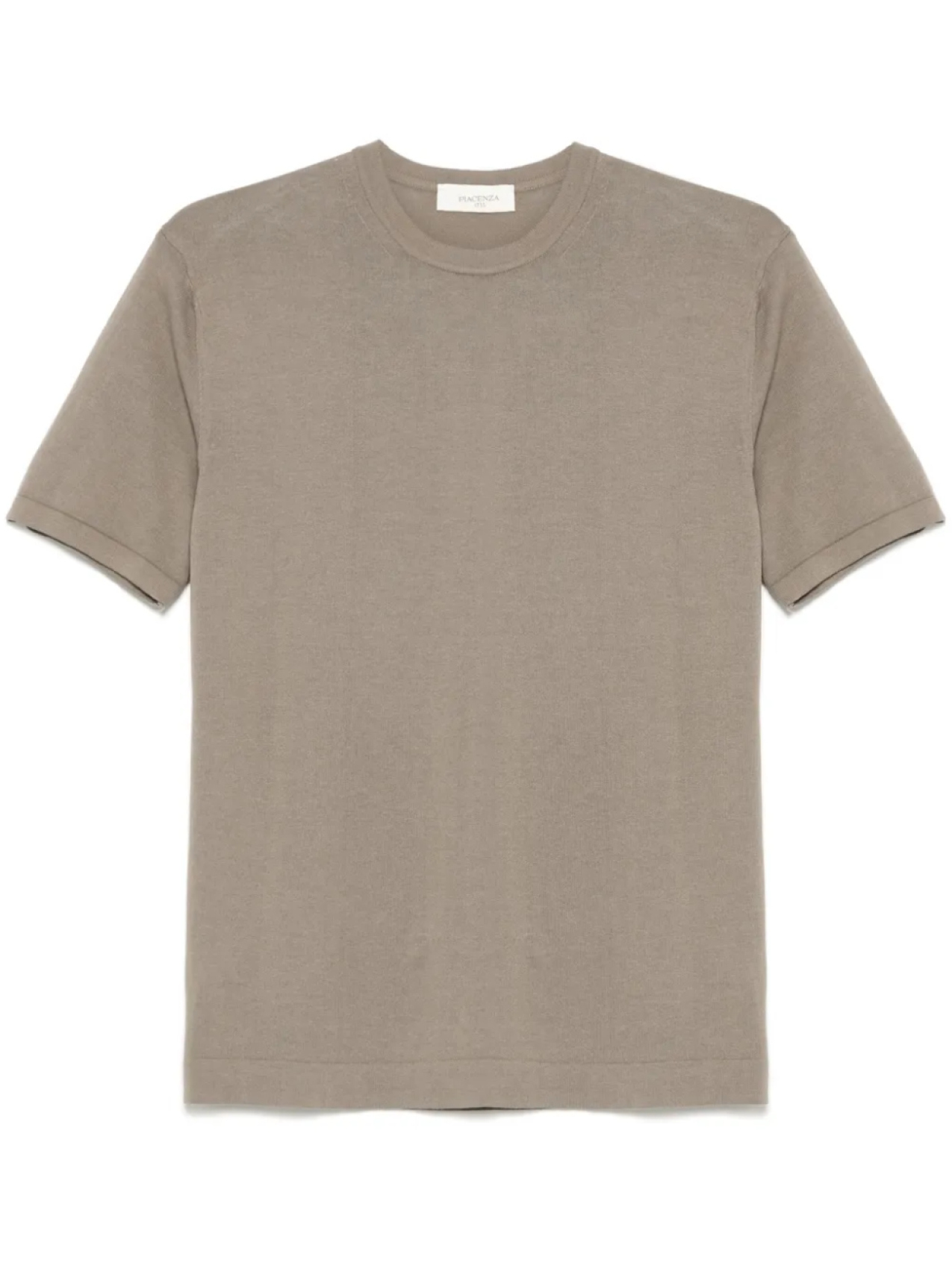 

Футболка тонкой вязки Piacenza Cashmere, коричневый