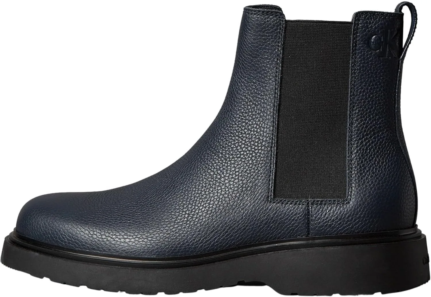 Мужские ботинки Calvin Klein Combat ESS Chelsea LTH Ym0ym01374 средней высоты, черный/темно-синий