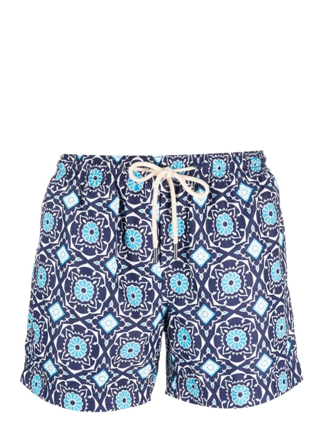 

PENINSULA SWIMWEAR плавки-шорты с геометричным принтом, синий