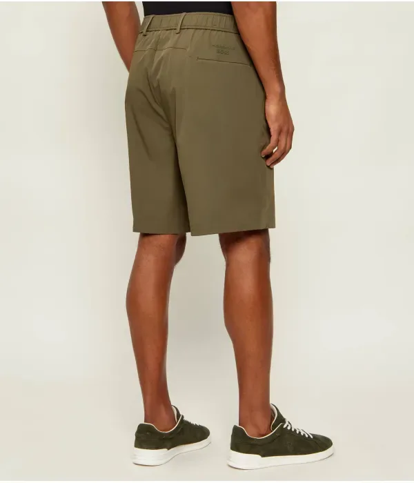 Шорты SH_PS Spirit70 regular fit Boss Green, хаки — фото 4