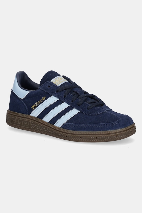 

Детские замшевые кроссовки Handball Spezial Adidas Originals, темно-синий