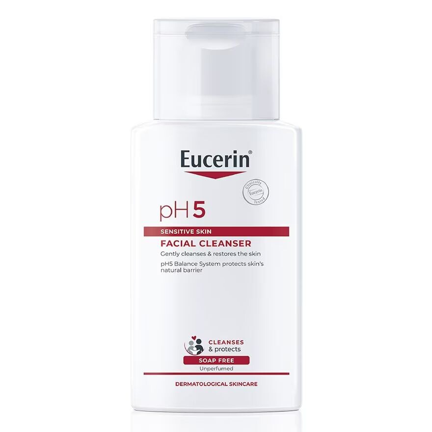 

Eucerin Очищающее средство для лица Ph5 Sensitive 100 мл, Clear