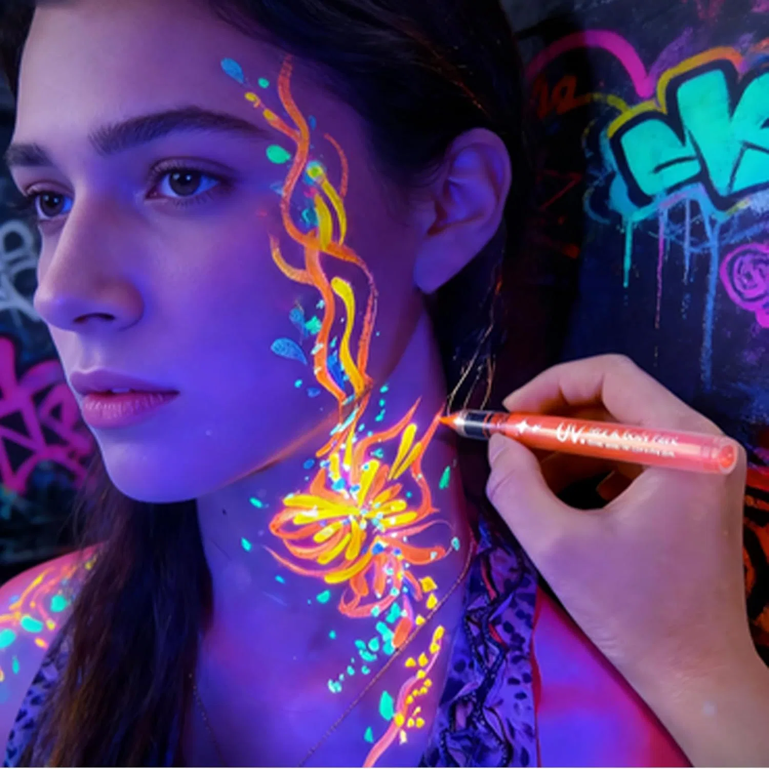 Маркер для боди-арта UV, 1 шт — фото 2