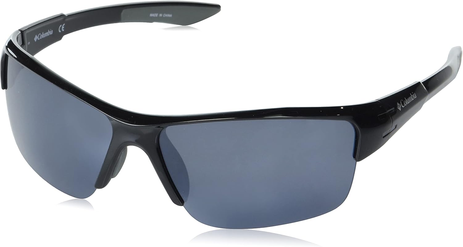 

Columbia мужские Wingard прямоугольные солнцезащитные очки, Black
