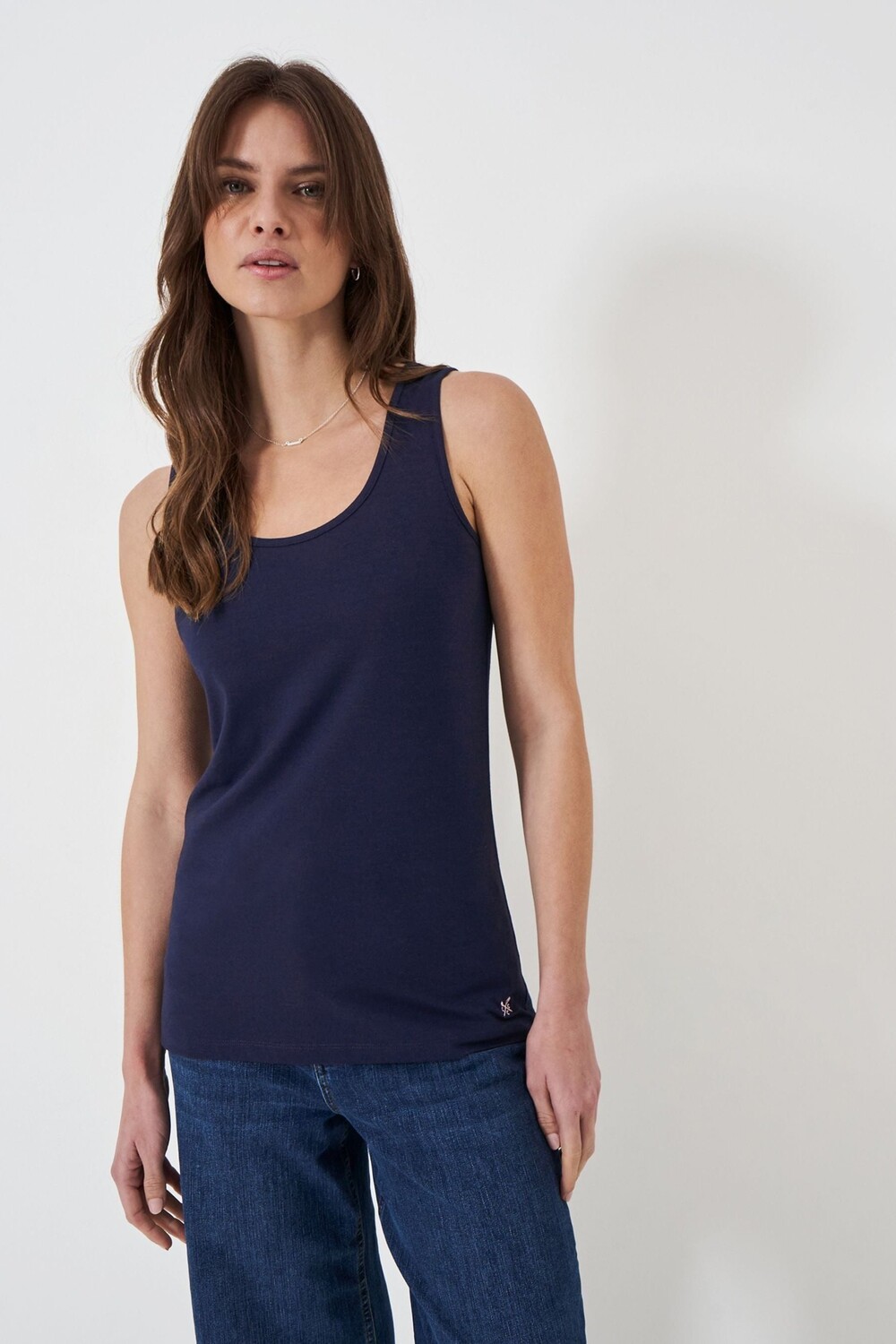 

Классический жилет для экипажа Crew Clothing Company, синий