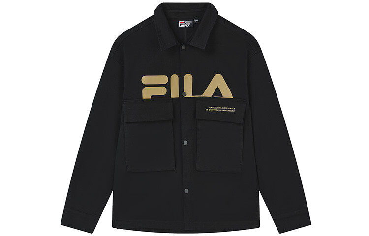 

ФИЛА Мужская куртка FILA, цвет Black