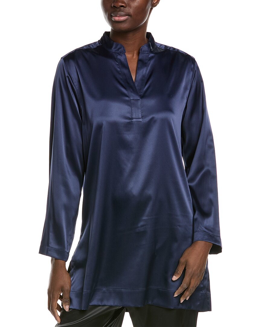 

Natori Glamour Mandarin Туника, цвет midnight navy