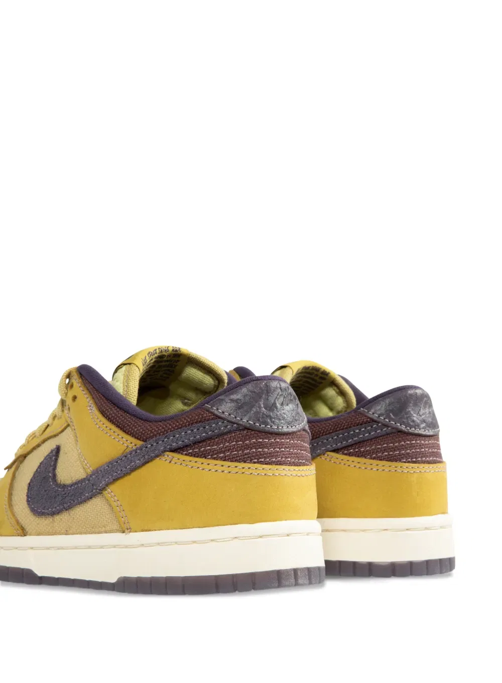 Низкие кроссовки Dunk на шнуровке Nike, желтый — фото 4