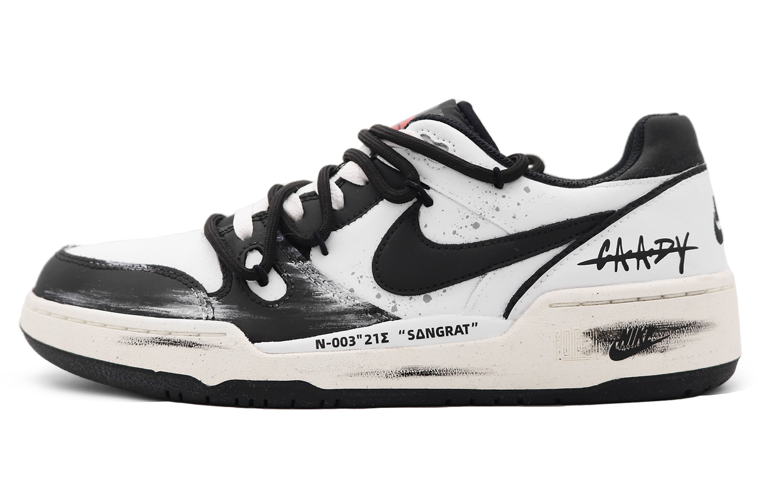 

Nike Full Force SZH, износостойкие низкие кроссовки для скейтбординга, увеличивающие рост, мужские, черные, белые, серые