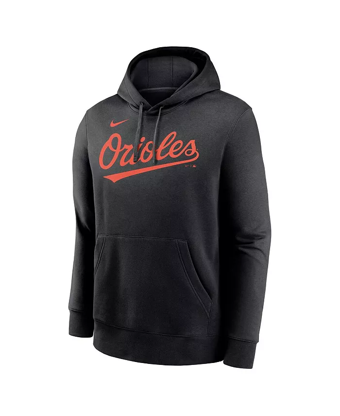 Мужская толстовка с капюшоном Adley Rutschman черная Baltimore Orioles с именем игрока и номером клуба Nike — фото 2