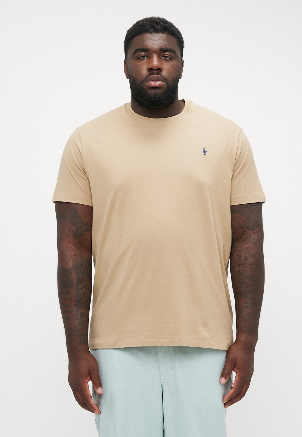 

Футболка Polo Ralph Lauren Big & Tall, бежевый