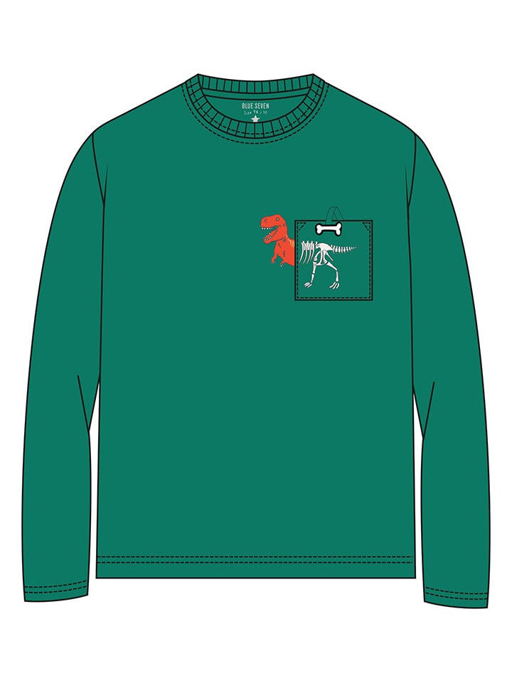 

Blue Seven Футболка с длинными рукавами зеленого цвета