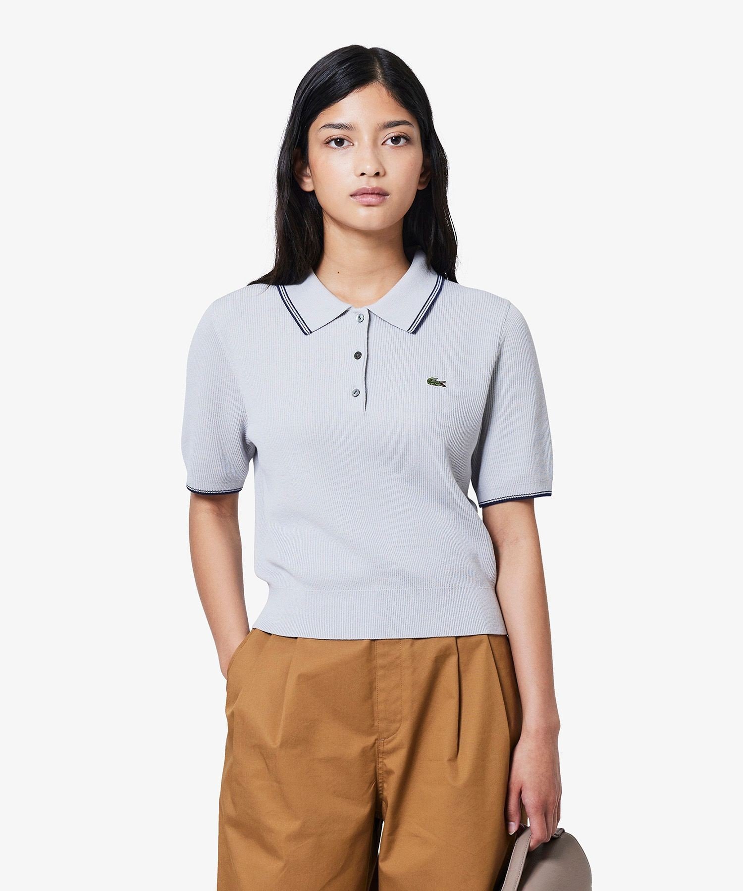Рубашка-поло LACOSTE Gray