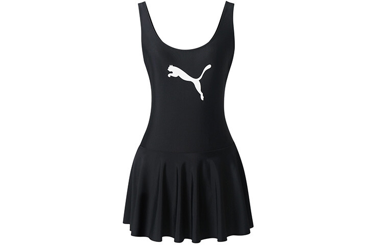 

Puma Женский цельный купальник, цвет Black