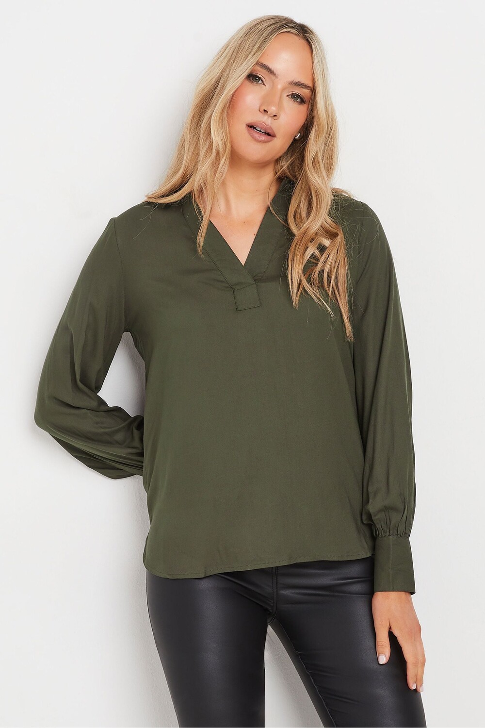 

Верх из тканого воротника Long Tall Sally, зеленый