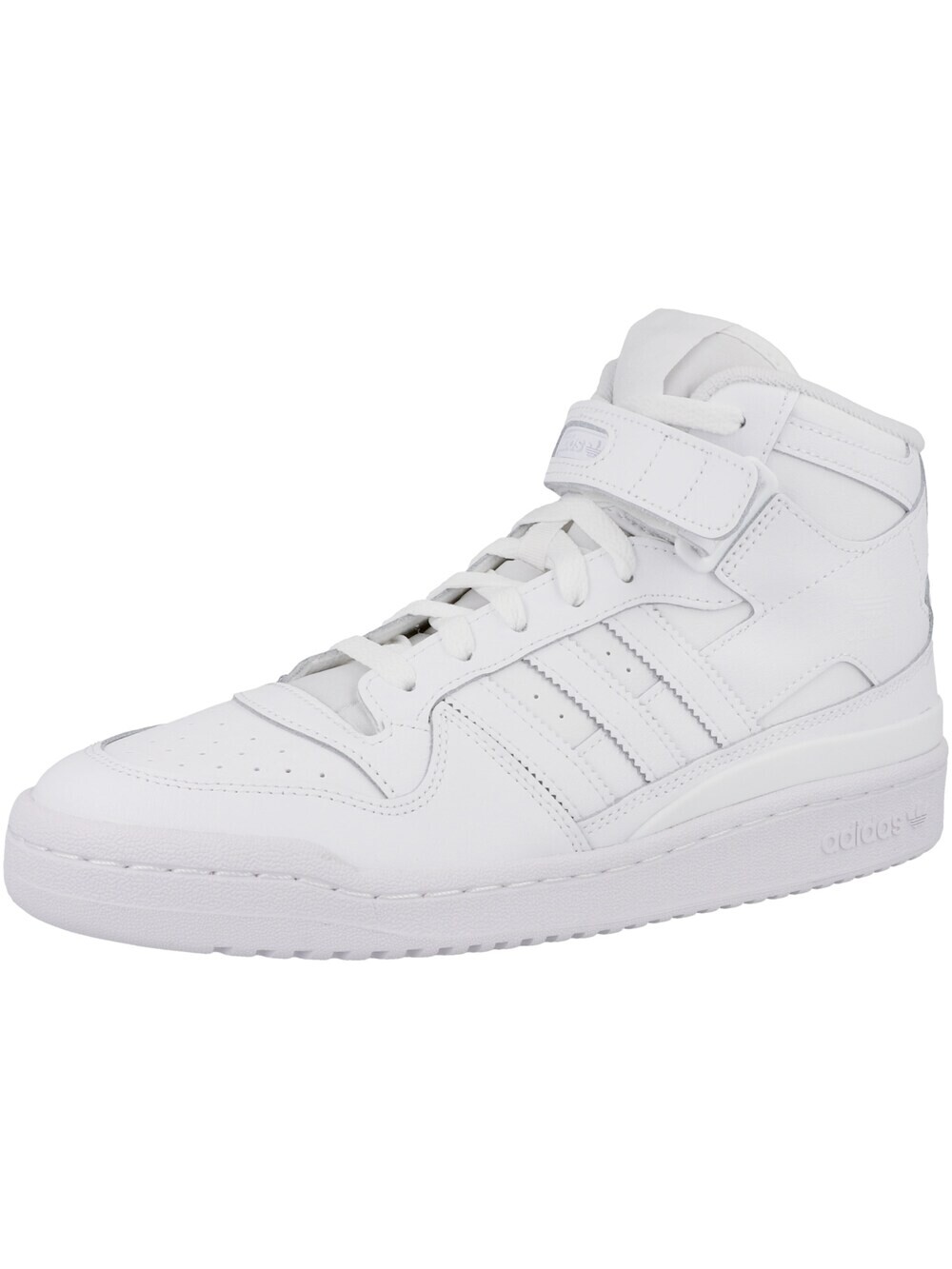 

Высокие кроссовки Adidas Forum Mid на липучке, белый