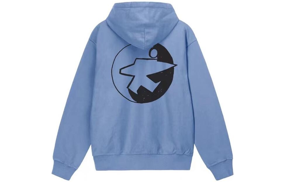 

Мужская толстовка Stussy, цвет Blue
