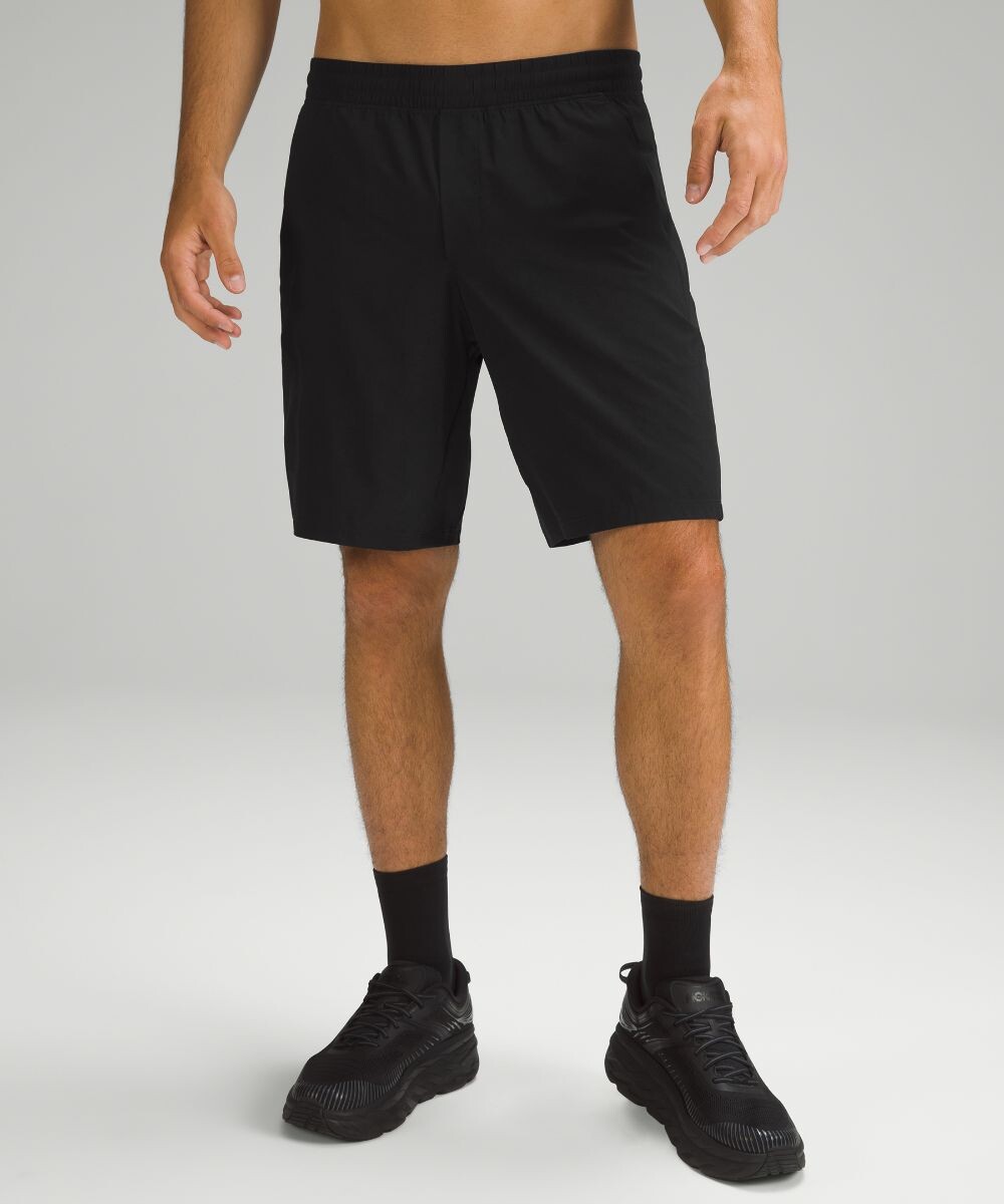 

Короткие шорты без подкладки Pace Breaker Lululemon, черный