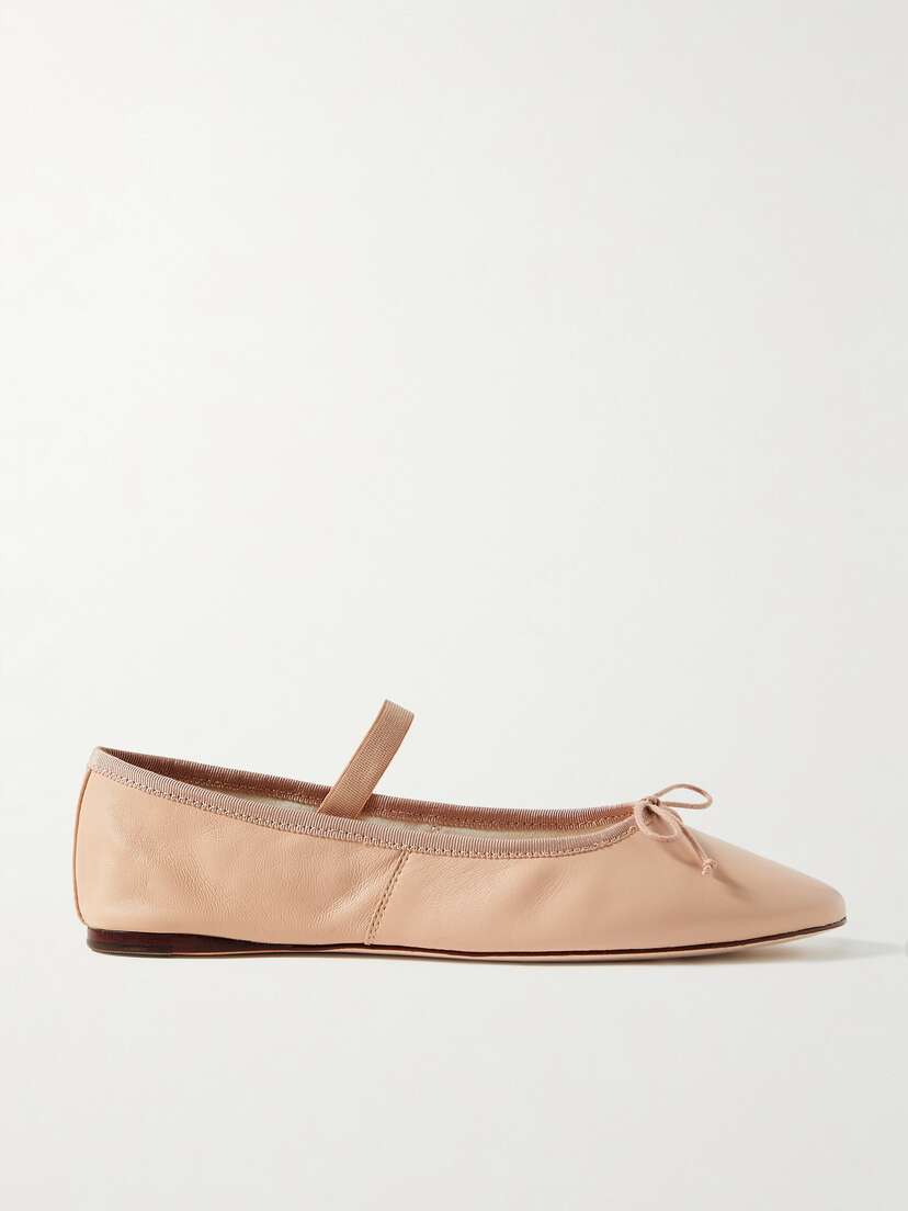 Кожаные балетки Leonie Loeffler Randall, красный