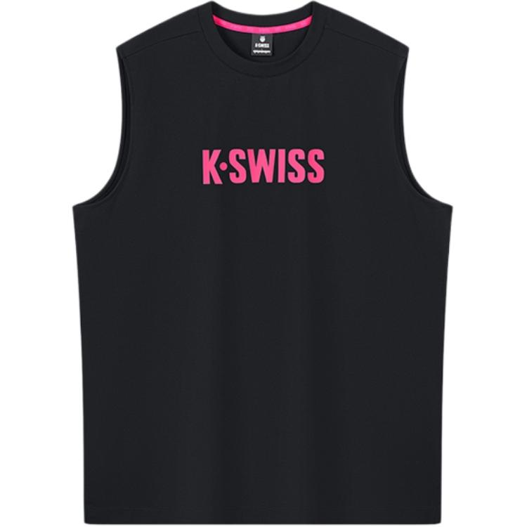 

KSWISS Майка унисекс Jet Black K·SWISS