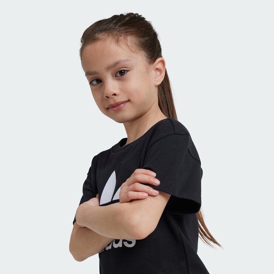 Футболка ADIDAS ORIGINALS TREFOIL, черный — фото 3