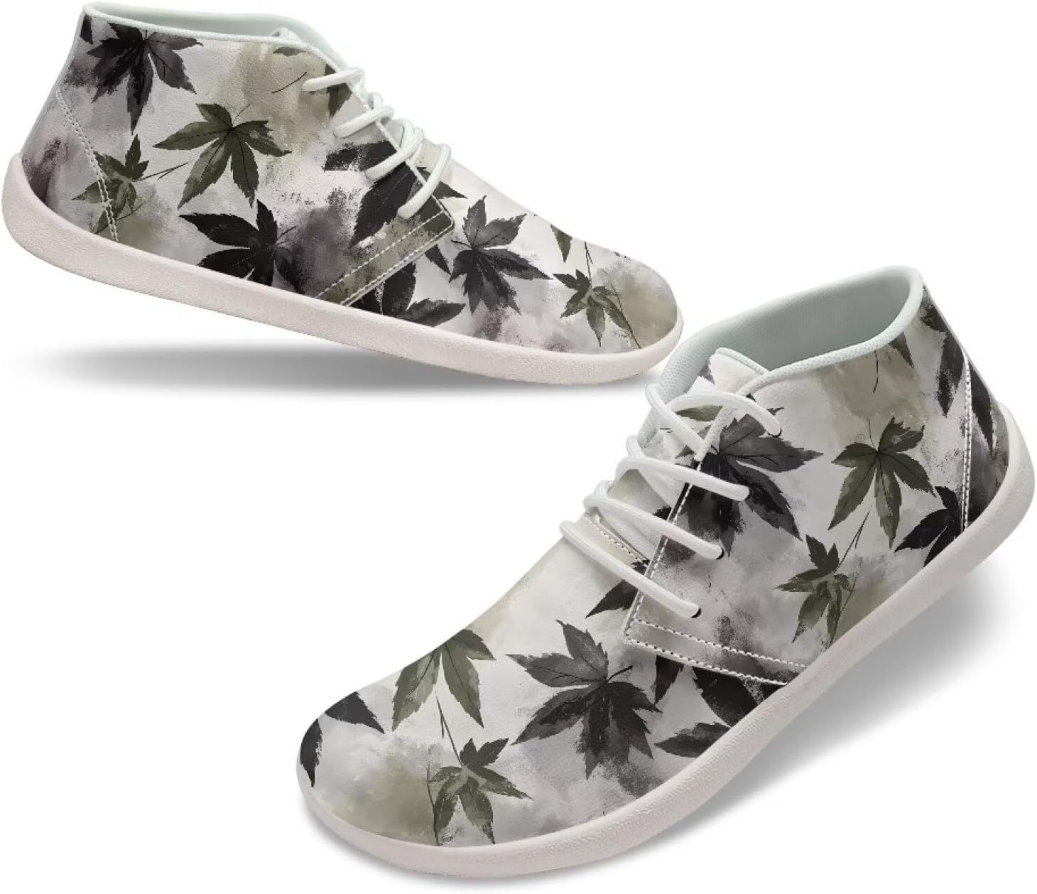 

Мужские низкие кроссовки-босоножки Легкие кроссовки для тренировок Дышащие с широкой носочной частью Кроссовки для ходьбы Беговые кроссовки размер US 5-14 Qoiuvncy, Camouflage Leaves