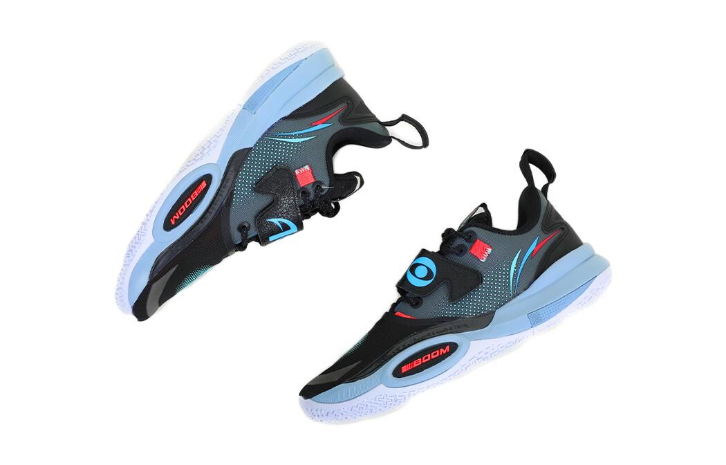 Баскетбольные кроссовки All City 10 V2 для детей GS Low-top, черные/серые Lining — фото 2