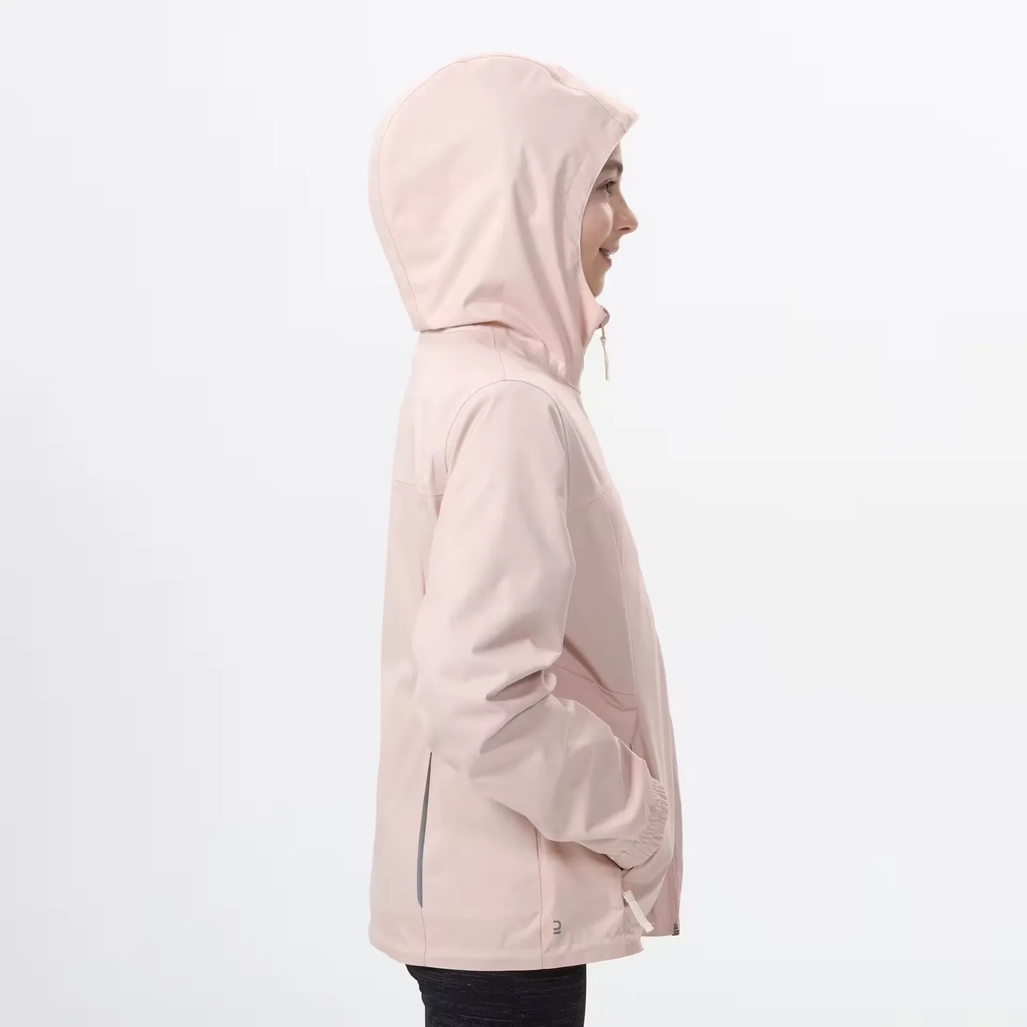 DECATHLON Ветровка мягкая милая розовая для подростков — фото 3