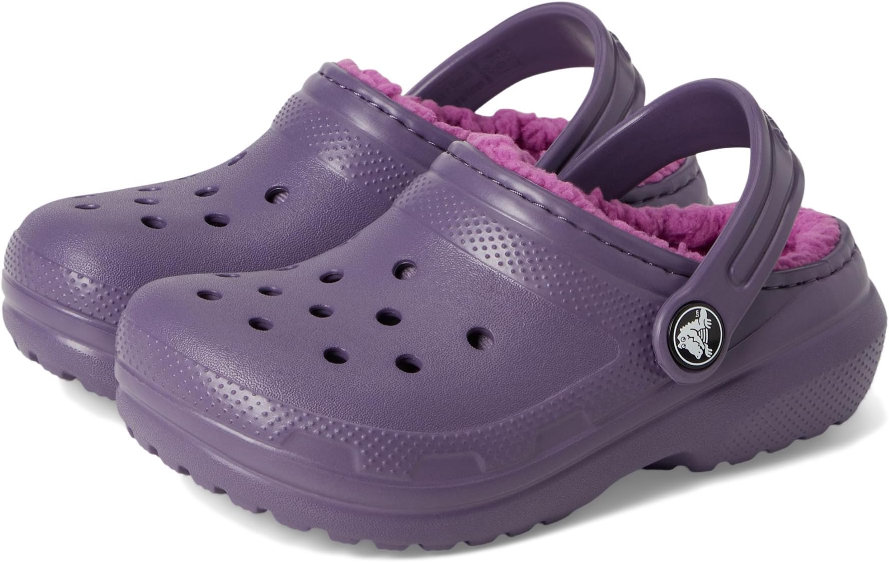 

Сабо Crocs Kids Classic Lined Clog, цвет Nightshade
