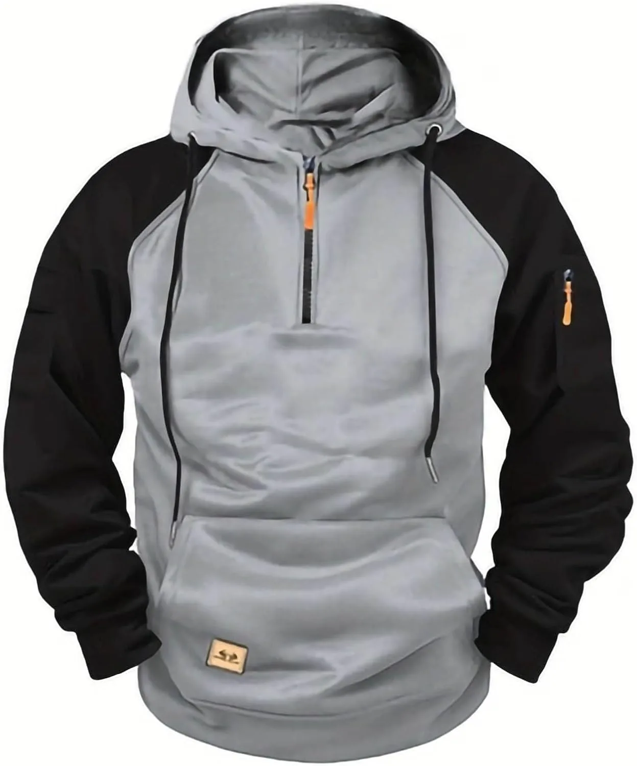 

Куртка-толстовка Quarter Zip для мужчин, легкая, в стиле милитари