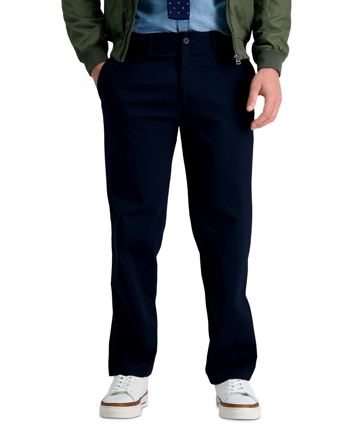 

Мужские удобные брюки прямого кроя Life Khaki Haggar