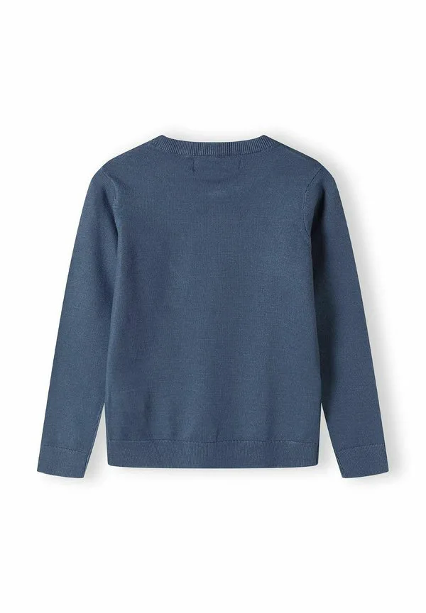 Джемпер с длинными рукавами и круглым вырезом Minoti, Blue — фото 3