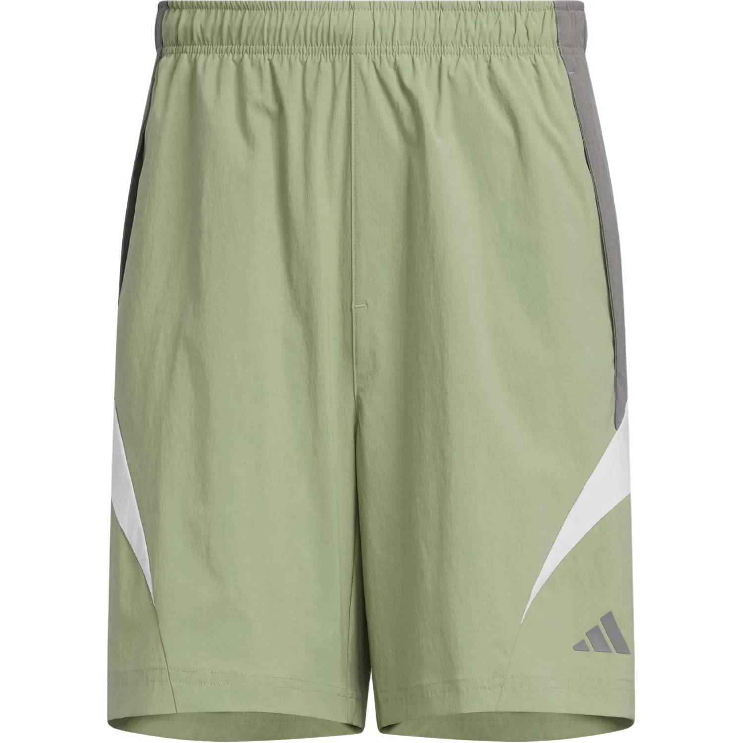 Adidas Шорты FUSTL Casual мужские палаточного зеленого цвета — фото 2