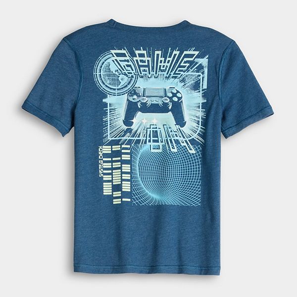 

Мальчиковая футболка adaptive sensory с принтом Sonoma Goods For Life, Game On Navy