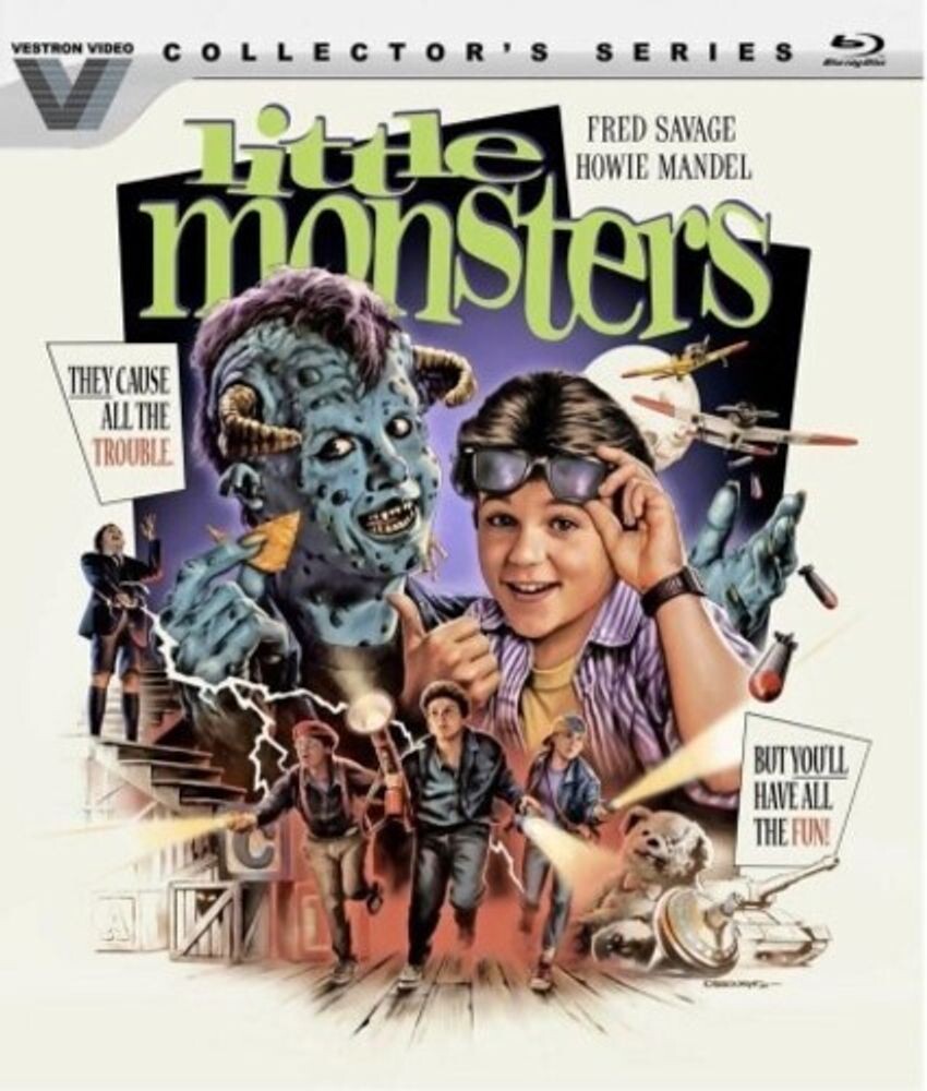 

Диск Blu-ray Little Monsters [1989] [Collector's Series]