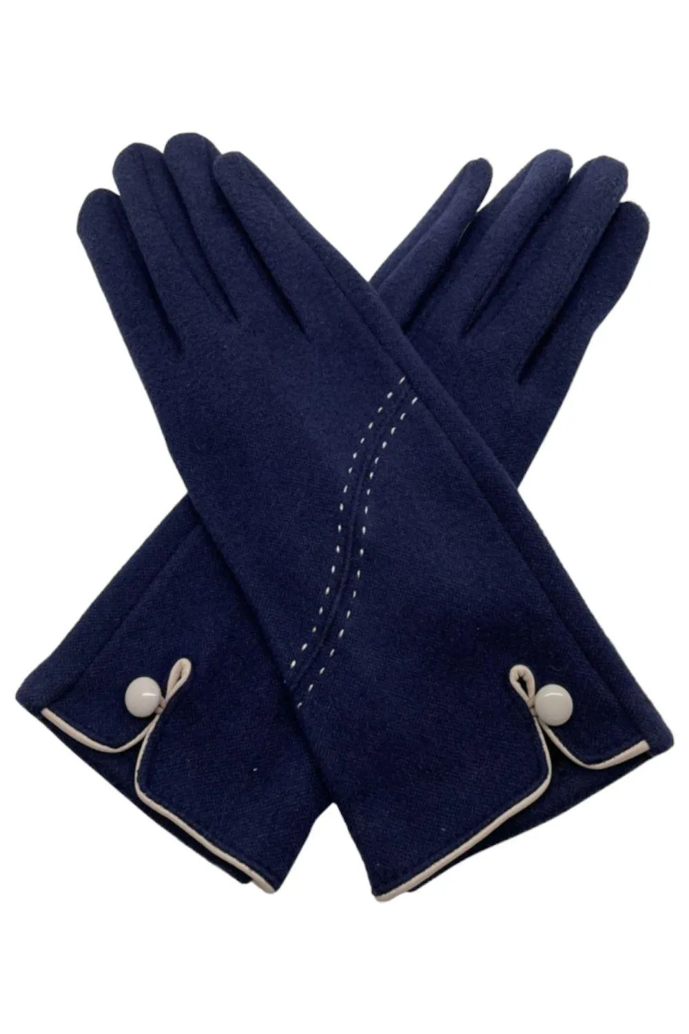 

Перчатка с вышивкой LL Accessories, синий
