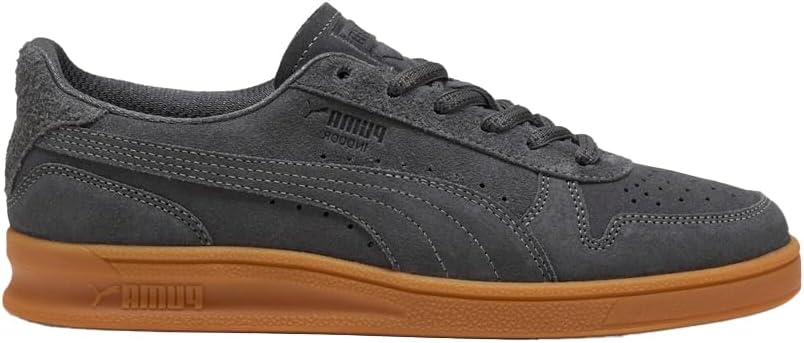 

Мужские кроссовки PUMA с приподнятой подошвой и шнуровкой для дома- серые