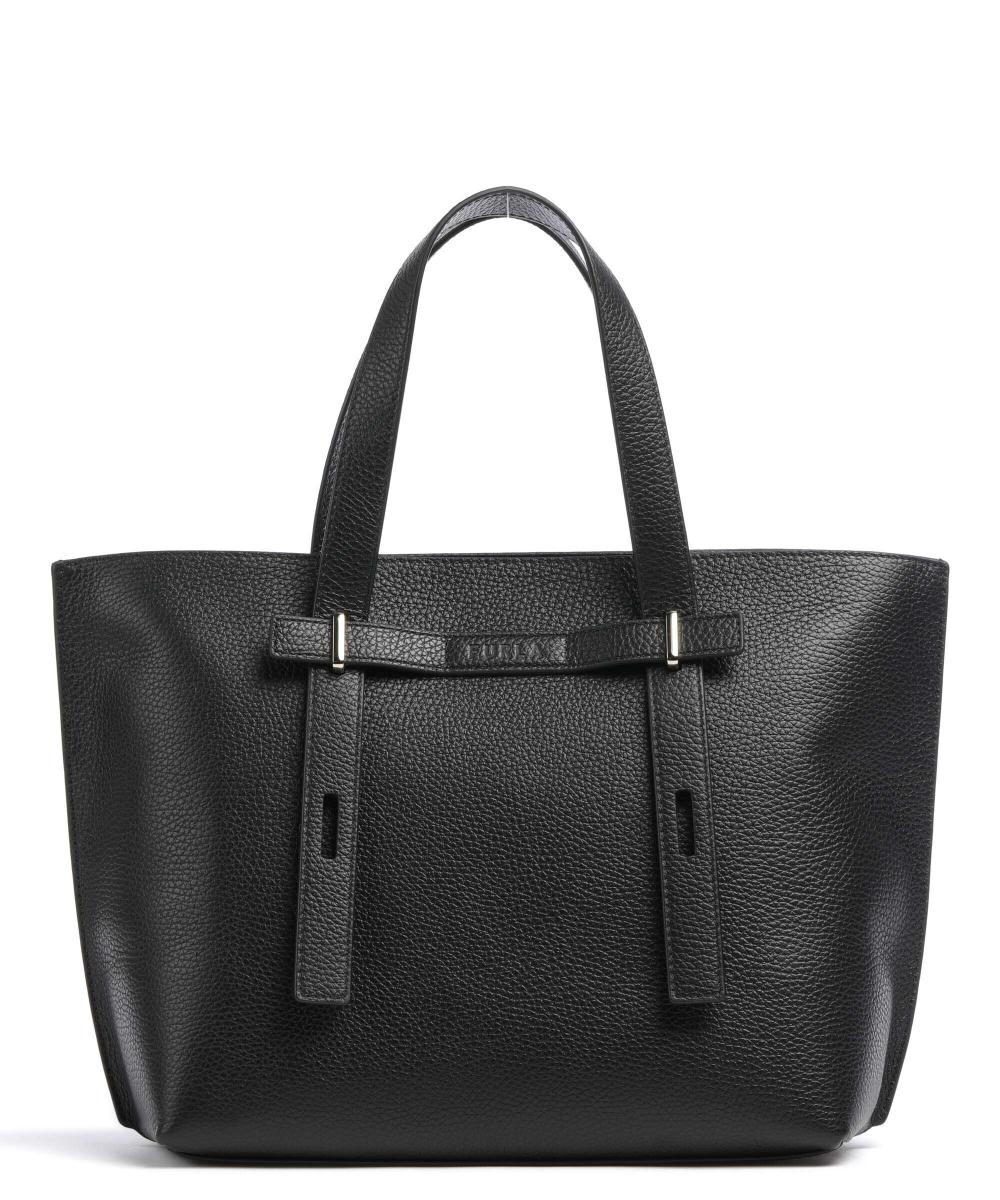 

Сумка-Шоппер Giove m из зерненой кожи Furla, черный