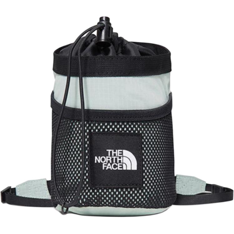 

Сумка через плечо из переработанного нейлона женская черная с горчично-синими акцентами THE NORTH FACE