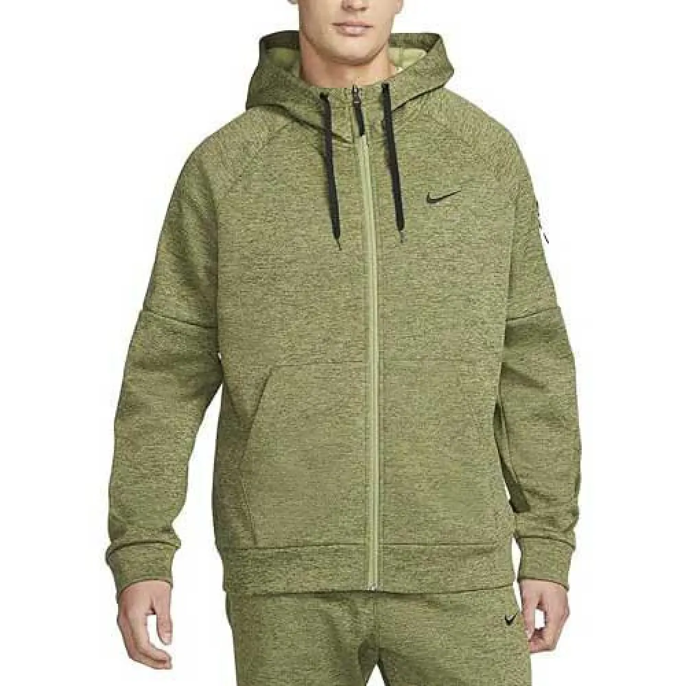 

Толстовка Nike Therma Fit full zip, зеленый