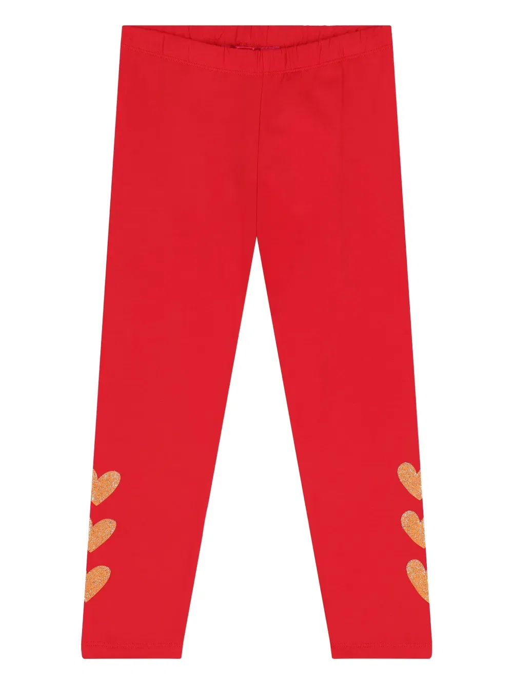 Леггинсы с сердечками Agatha Ruiz De La Prada, красный