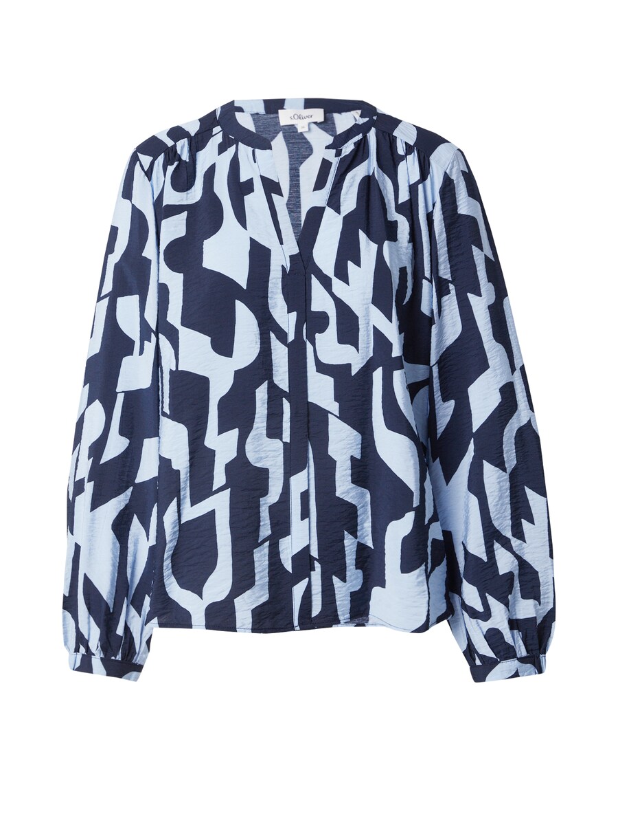 

Блузка s.Oliver, цвет Light blue/Dark blue