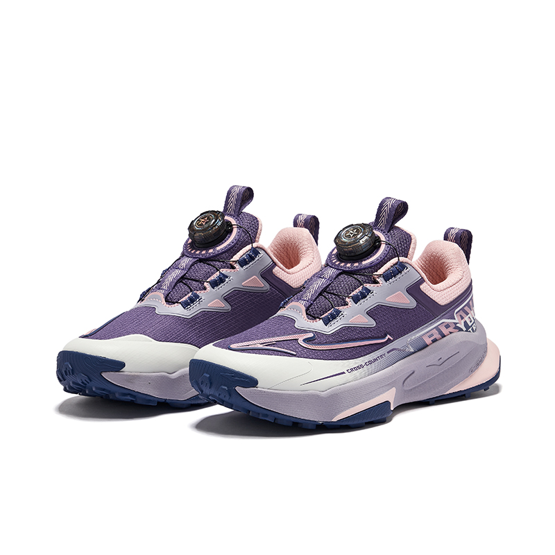 ERKE KIDS Скользящие устойчивые к истиранию низкие детские кроссовки mauve sunset pink kids — фото 4