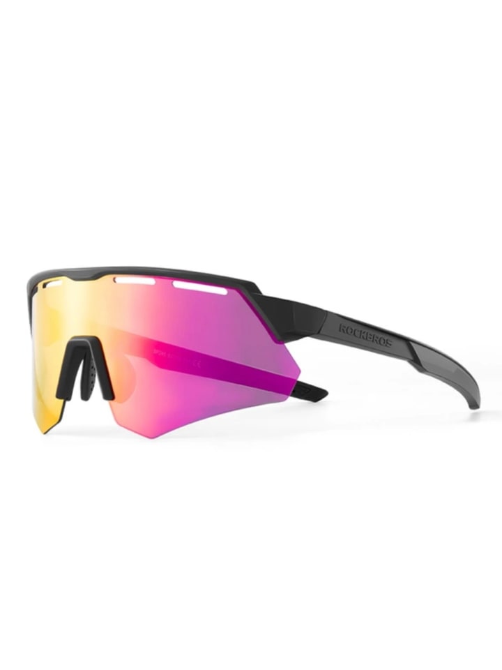 

Поляризованные велосипедные очки Rockbros с защитой от УФ-излучения и корректирующей вставкой, серые