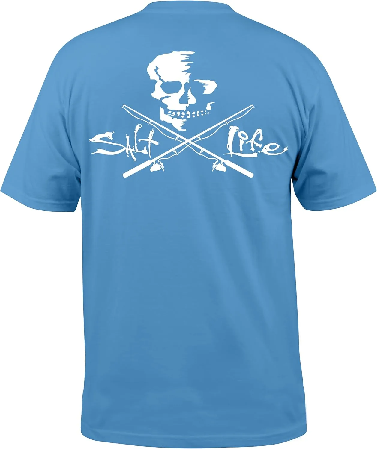 

Футболка Salt Life Skull and Poles