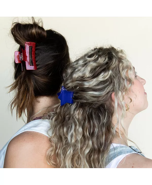 Набор клипс - красная + синяя звезда Headbands Of Hope, assorted pre-pack — фото 3